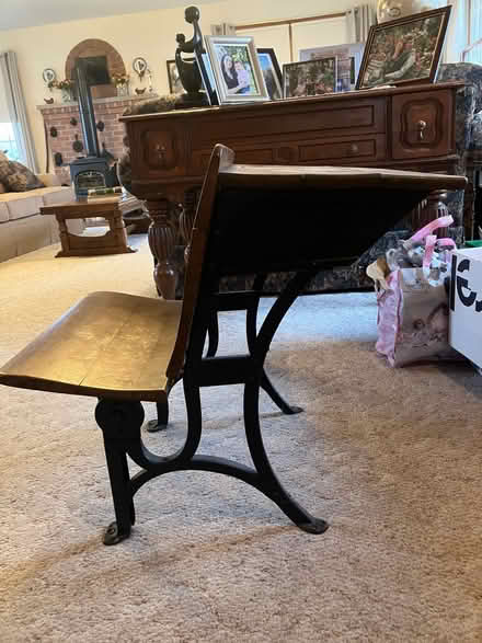 Photo of free Antique Student Desk (Clover Hill, near Ft Detrick) #2