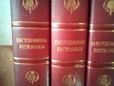 Photo of free Bookcase & Encyclopedia Britannica volumes 24 plus (Hoddesdon EN11) #2