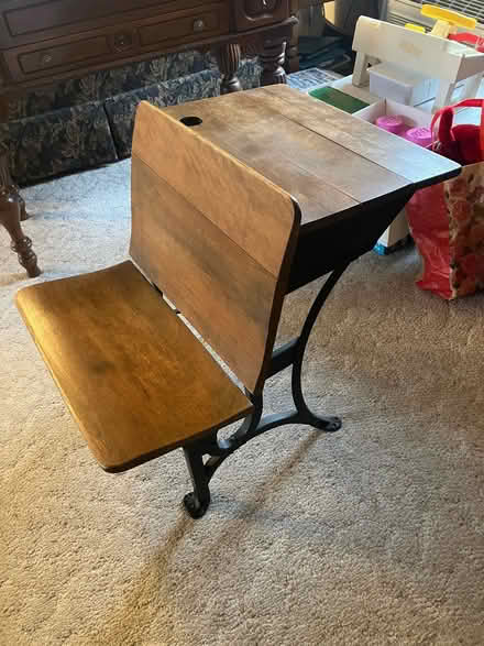 Photo of free Antique Student Desk (Clover Hill, near Ft Detrick) #1