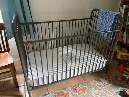 Photo of free Baby crib with matress (Edgewater on US1.) #3