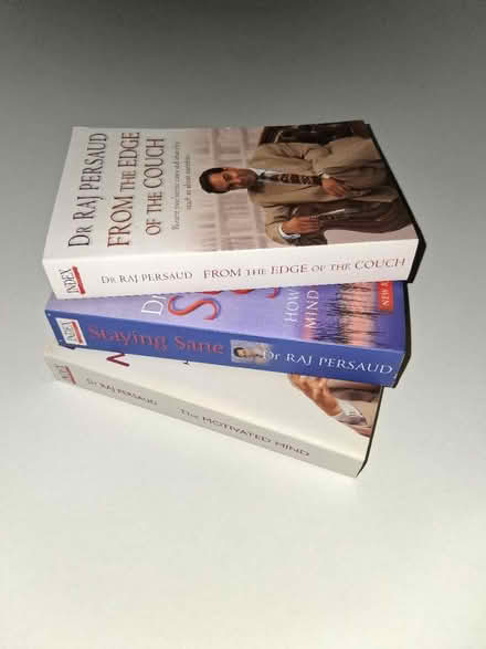 Photo of free 3 x unread book set Dr Raj Persaud (Hitchin SG5) #1