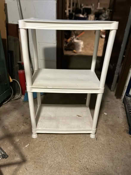 Photo of free Plastic shelves (New Rochelle) #1