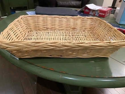 Photo of free Wicker basket (Markham,ON) #1