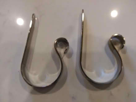 Photo of free 4 mantle stocking hanging hooks (near Spring Ridge frederick) #3