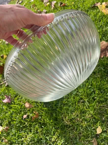 Photo of free Glass ( heavy) light cover (East End Alameda) #2