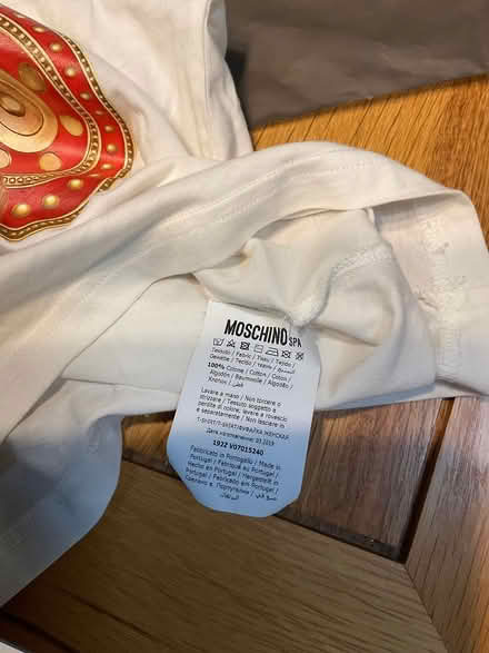 Photo of free Moschino T Shirt (Waverton CH3) #2