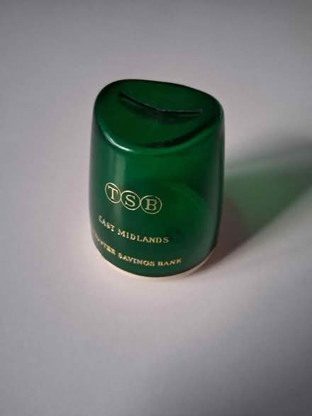 Photo of free Small green TSB money box (Hitchin SG5) #1