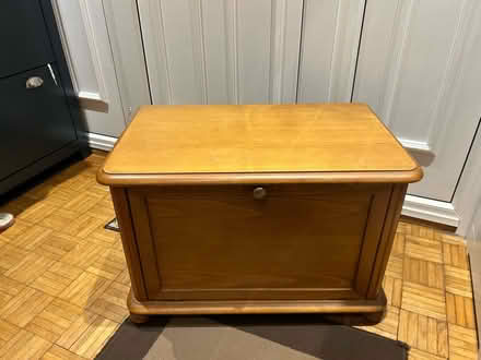 Photo of free Small med oak cupboard (Matlock DE4) #1