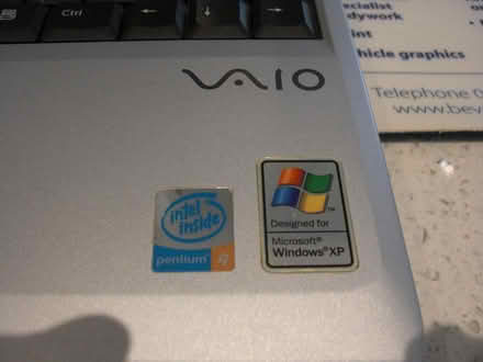 Photo of free sony vaio laptop w7 (B90 shirley) #2