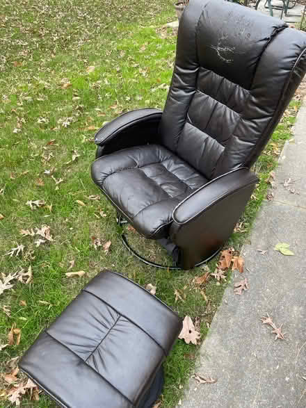 Photo of free Chair with footstool (Clemmons) #1