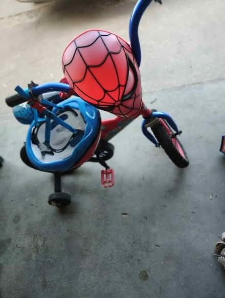 Photo of free Kids 12" Spiderman bike (Off menual and Juan tabo) #1