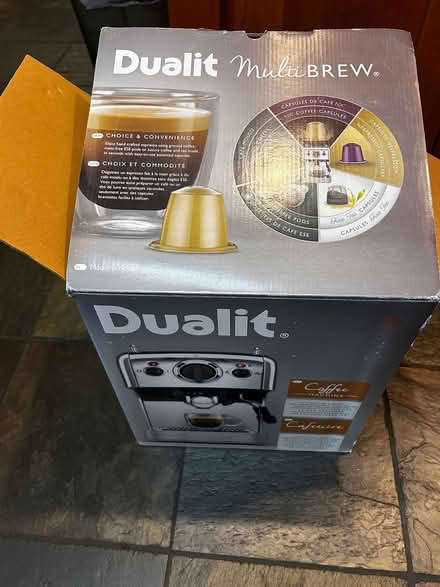 Photo of free Dualit coffee maker - missing piece (Downtown Sunnyvale) #3