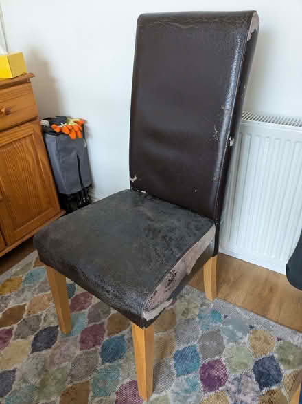 Photo of free Four dining chairs (Earley RG6) #4