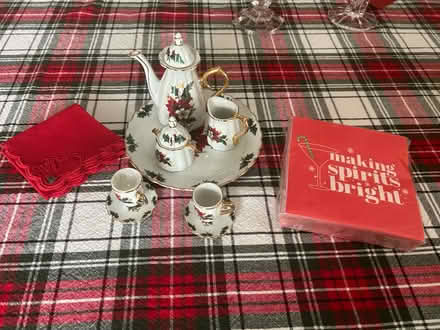 Photo of free Child Miniature Poinsettia Tea Set (Smyrna, Vinings, Mableton) #2