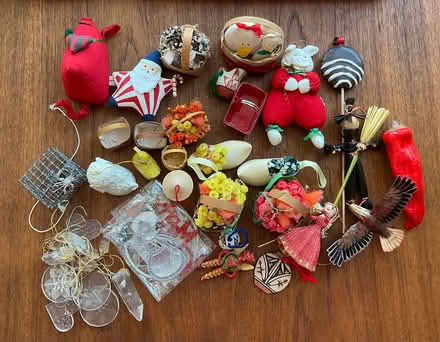 Photo of free Assorted tree ornaments (Wonderland Hill, Boulder) #1