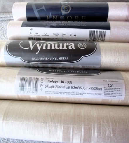 Photo of free Vinyl Wallpaper x 5 Rolls (Loundsley Green S40) #1