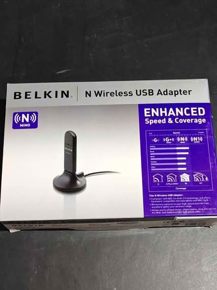 Photo of free Belkin USB wireless adapter (9th line&hoover park dr.) #1