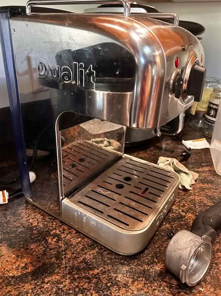 Photo of free Dualit coffee maker - missing piece (Downtown Sunnyvale) #1