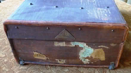 Photo of free Vintage Suitcase 1939 or earlier Brown Suitcase Hard Luggage (Hove Park area BN3) #3