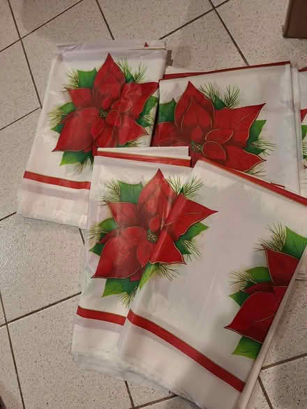 Photo of free Plastic tablecloths (Hurontario and South Service) #1