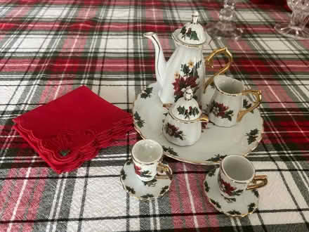 Photo of free Child Miniature Poinsettia Tea Set (Smyrna, Vinings, Mableton) #1