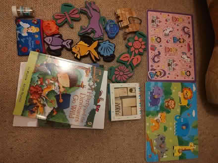 Photo of free Small bundle -childrens puzzles, stamps, books (Southport PR8) #2