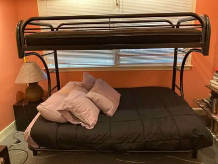 Photo of free Bunk bed/sofa metal futon (Central - close to Zilker Park) #2