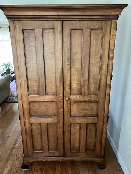 Photo of free Solid Wood Computer Armoire (Walnut Creek) #1