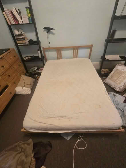 Photo of free Ikea full bed and mattress (Pt Richmond, CA) #1