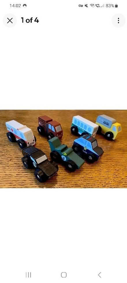 Photo of Wooden cars (Barnard's Green WR14) #1