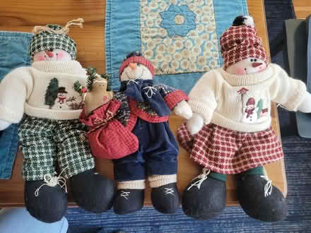 Photo of free Ragdoll snowmen (Boston Rd, Groton) #1