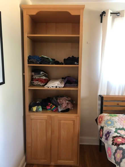 Photo of free Wooden book shelf (Annandale) #2