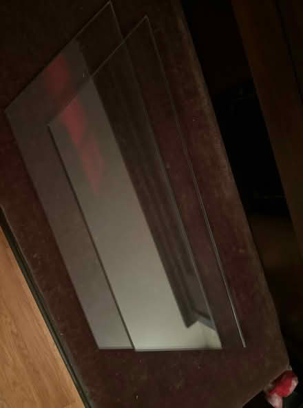 Photo of free Glass shelves (Wakefield) #1