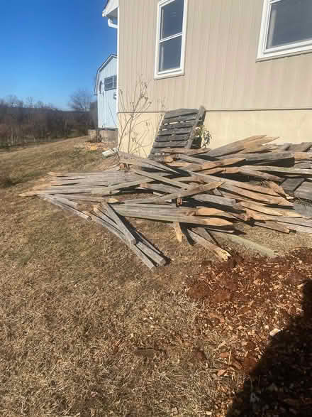 Photo of free Wooden stakes (Woodbine) #2