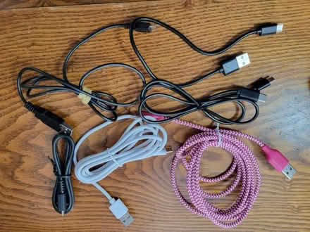 Photo of free Charge Cords USB (Arlington MA) #1