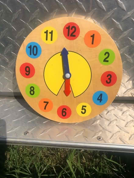 Photo of free Wooden learning clock (Hazelbrook) #1