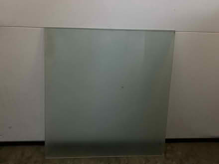 Photo of free frosted finished edge glass topper (Crofton/north Davidsonville) #1