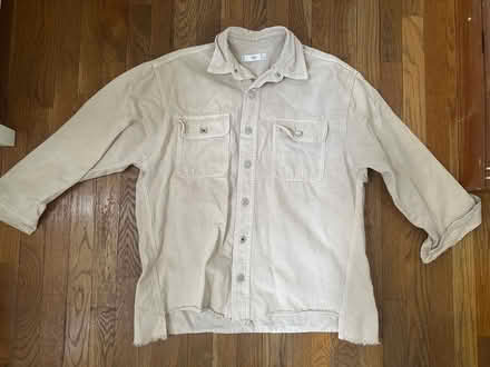 Photo of free Mango women’s Denim shirt size 4 (Clinton Hill, Brooklyn) #1