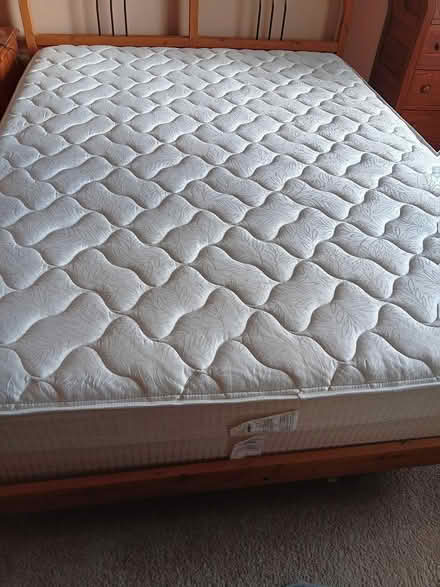 Photo of free Queen mattress and boxspring (Fowlerville) #1