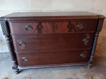 Photo of free Wood dresser (East side of Hillsborough NJ) #1