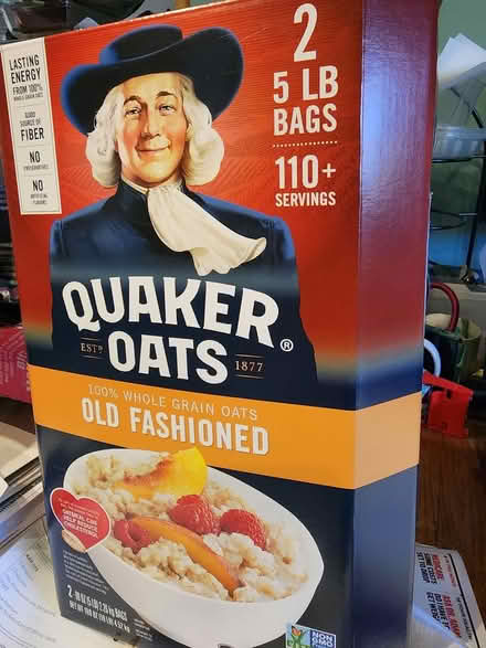 Photo of free Quaker Old-Fashioned Oats (10 lbs) (Elmhurst: Rt. 83 & North Ave.) #1