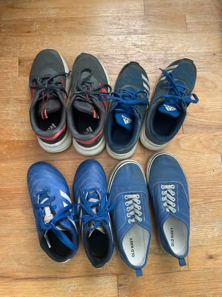 Photo of free Size 1 boy tennis shoes (North Fremont, Cabrillo) #1