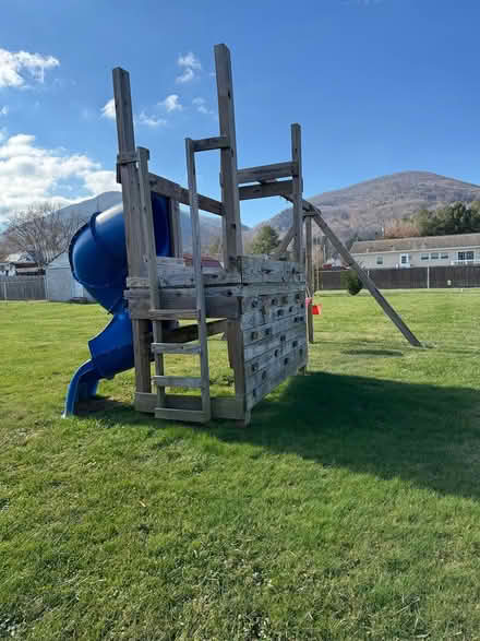 Photo of free Large wooden swing and play set (Inside New Castle town area) #4