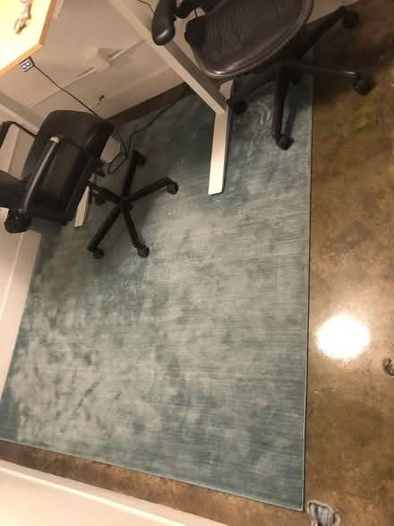 Photo of free Two area rugs and coat rack (S Park Loop) #1