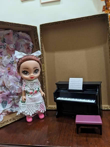 Photo of free Doll and Toy Piano (Upper east side) #1