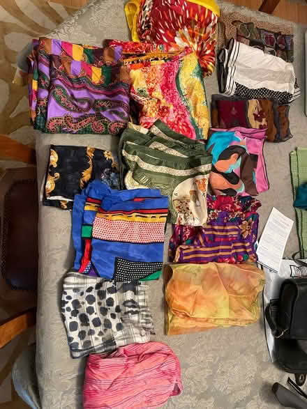 Photo of free Variety of colorful fashion scarves (downtown silver spring) #1