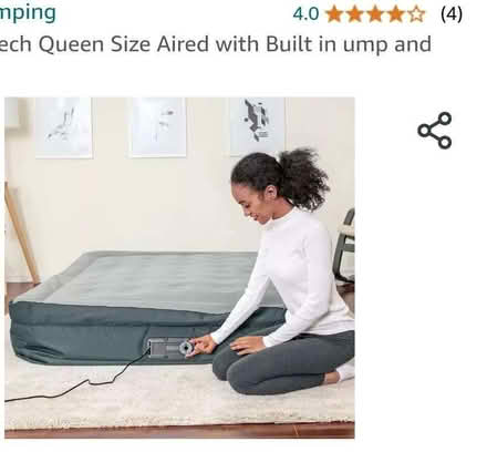 Photo of free Queensize Sealy Airbed (Huntingdon PE29) #2