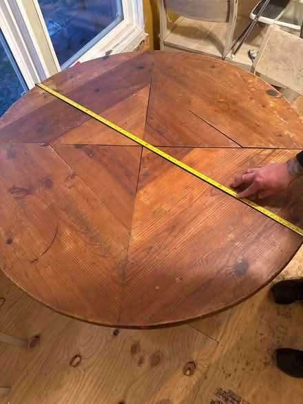 Photo of free Wood dining table and 4 chairs (Lone Oak, TX) #3