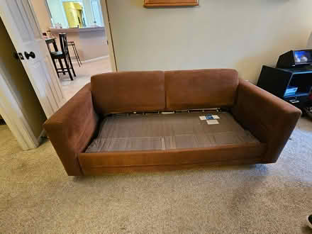 Photo of free Brown sofa sleeper (Commerce) #4