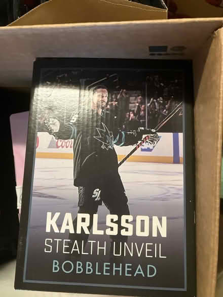 Photo of free Karlsson bobblehead (Nob Hill, SF) #1